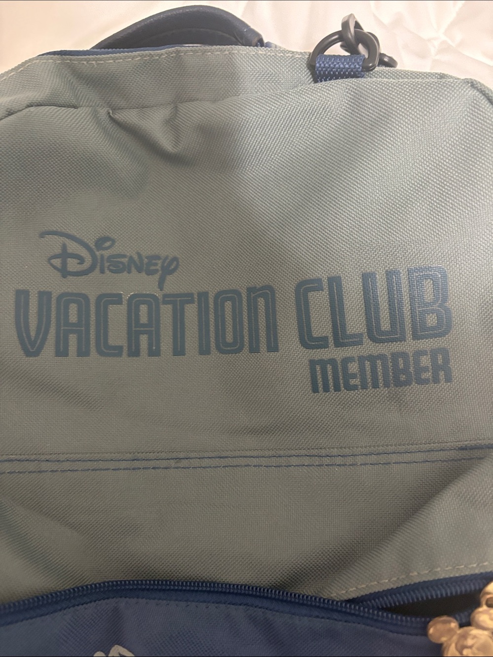 Disney Blue and Gray Vacation Club Mickey Backpack - Picture 2 of 5